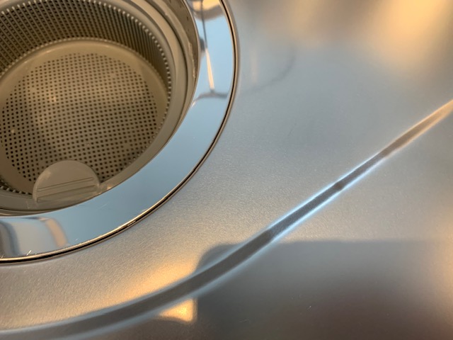 シンク凹み補修 After