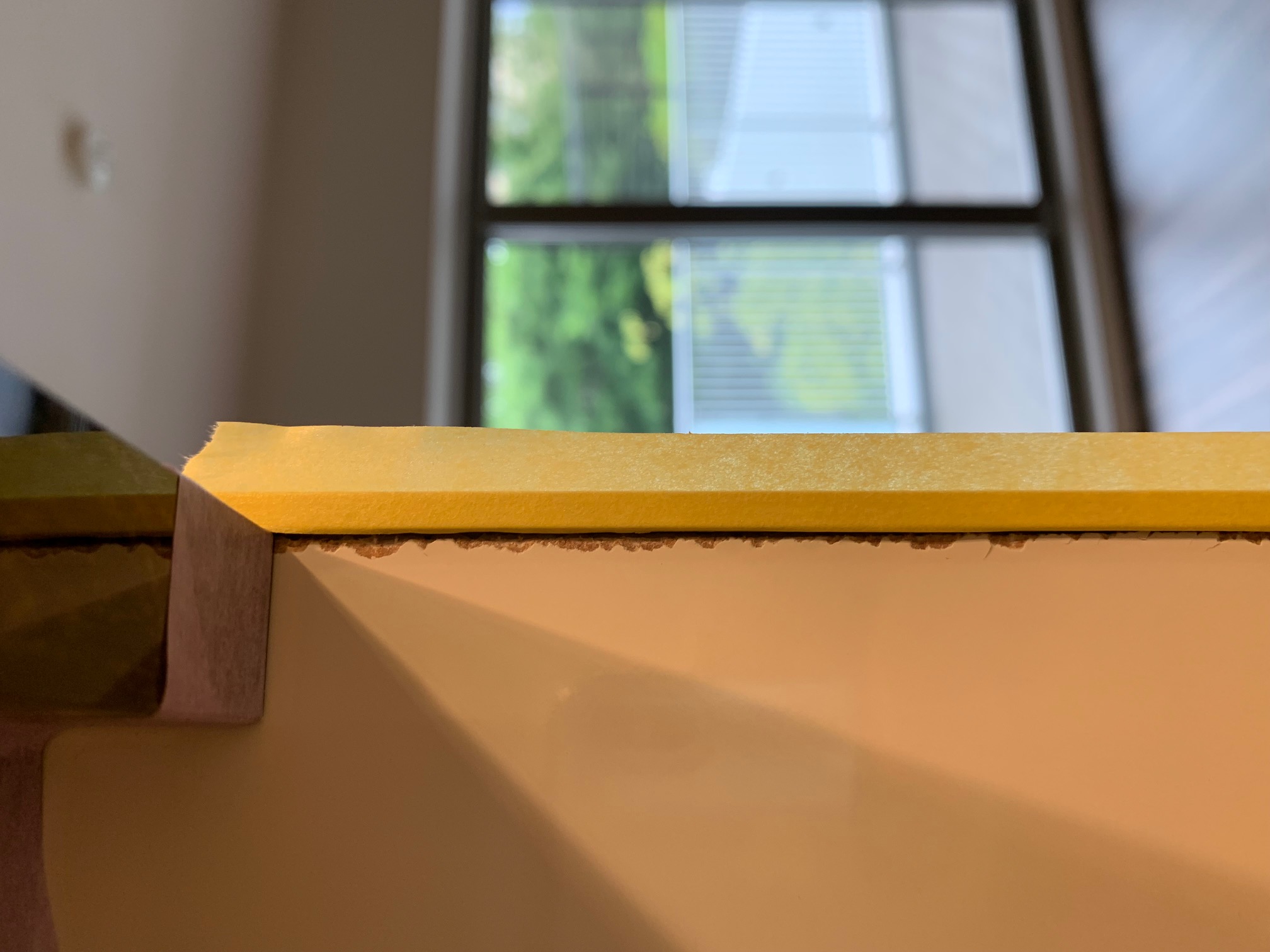 キッチンパネル欠け補修 Before