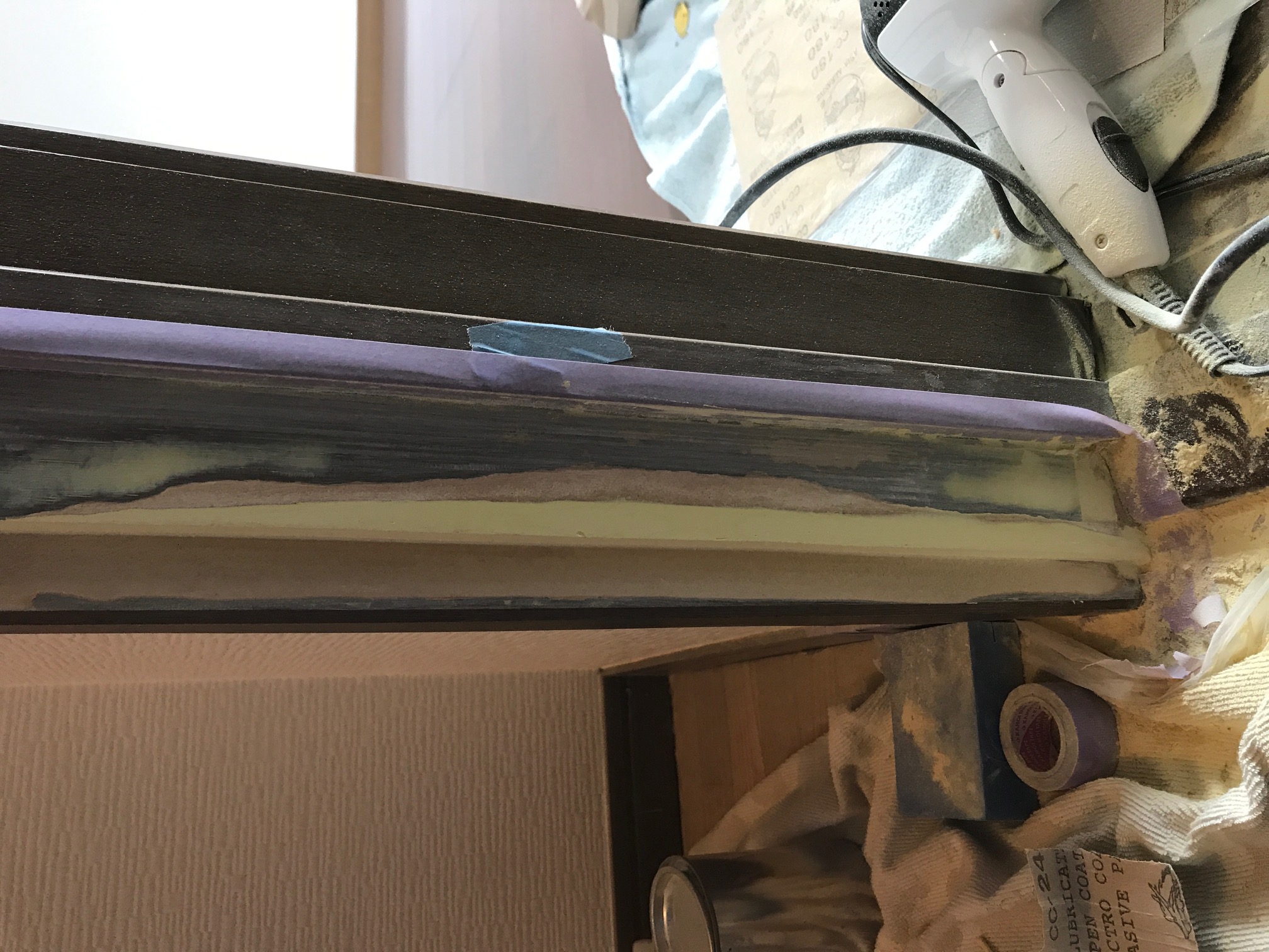 木枠腐食 修復前